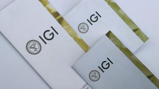 How to read an IGI diamond certificate