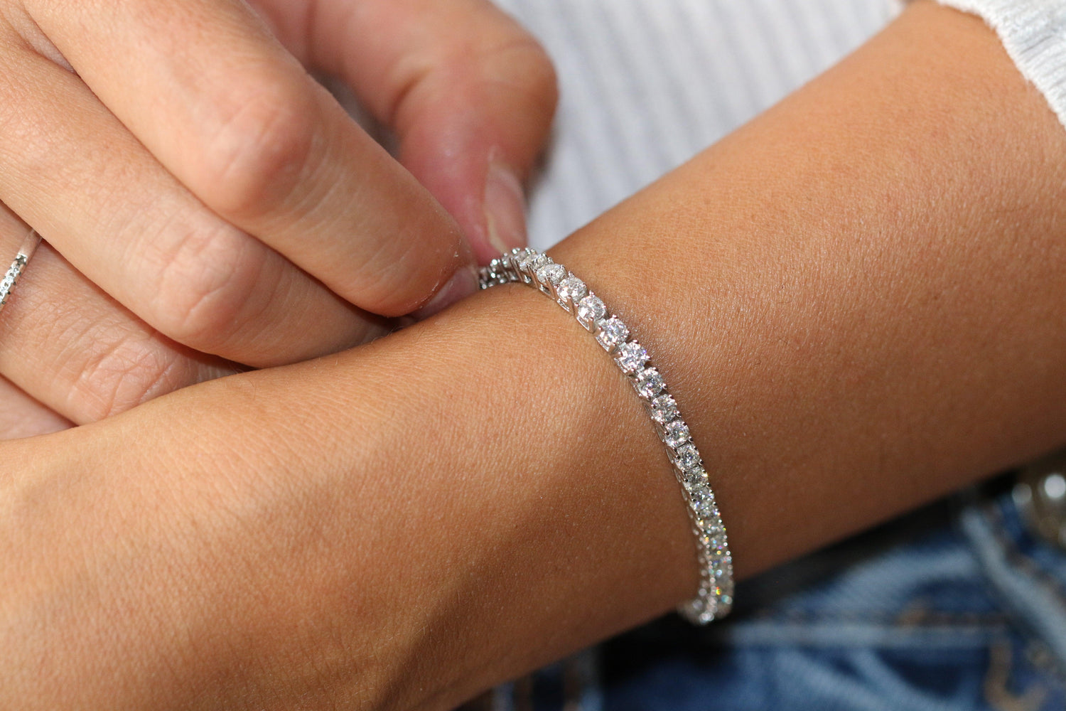 Bracelets - Moissanite Engagement Rings