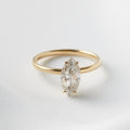 Lyra — Marquise Solitaire Moissanite Engagement Ring