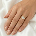 Bria — Princess With Accent Stones Diamond Engagement Ring