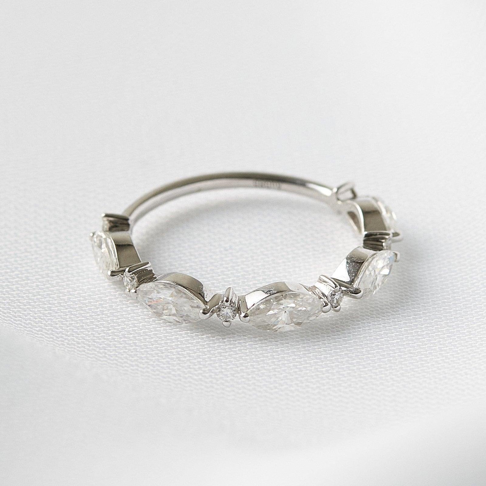 Cluster Wedding Band - Guthrie Jewellery