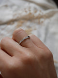 Emerald Moissanite Wedding Band - Ready To Ship