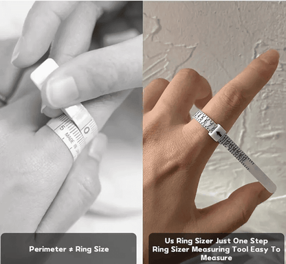 Ring Sizer - physical ring sizer - Moissanite Engagement Rings