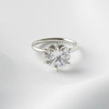 Eve — Round Solitaire Diamond Engagement Ring