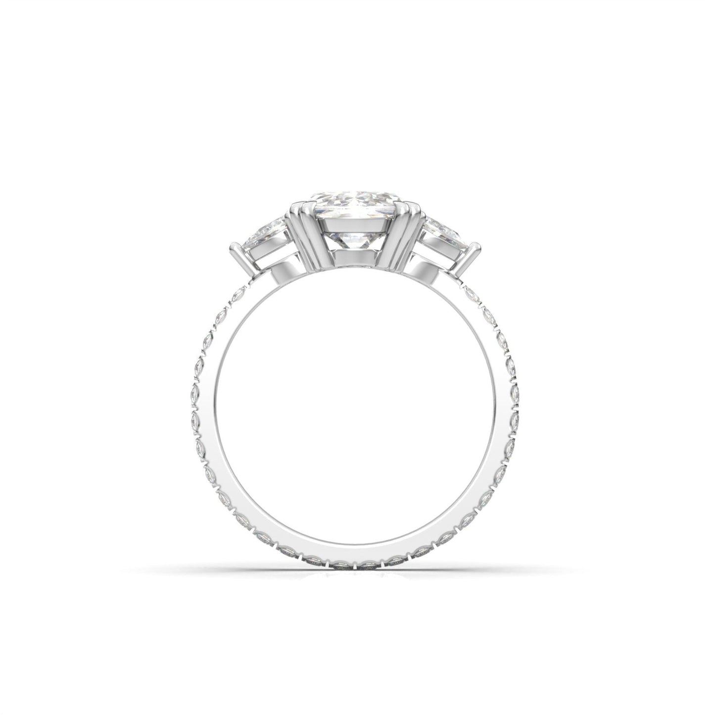Test Product Ringbuilder - Moissanite Engagement Rings